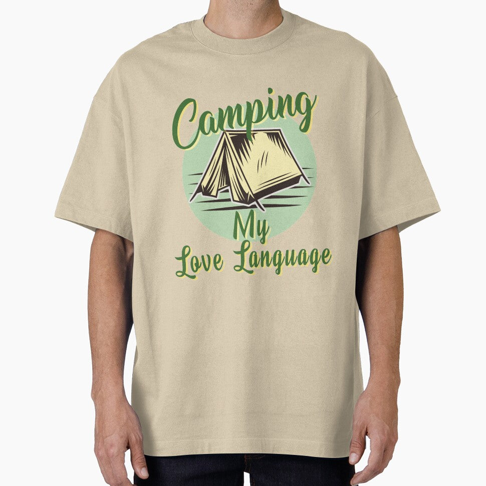 Camping Is My Love Language T-Shirt | Hoodie | Top by MonkeyPaper