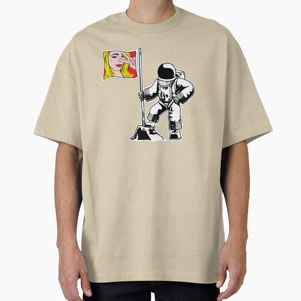 Pop Art Astronaut – Retro Cosmic Flag Design by TastefulDesigns T-Shirts, Hoodie, Sweatshirt | BlankRebels.com (Image 1)