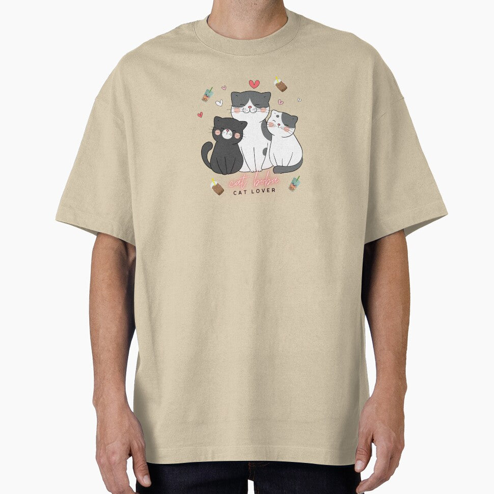 Cat Boba cat Lover Tea Bubble & Tea Anime by H-Fshop T-Shirts, Hoodie, Sweatshirt | BlankRebels.com (Image 1)