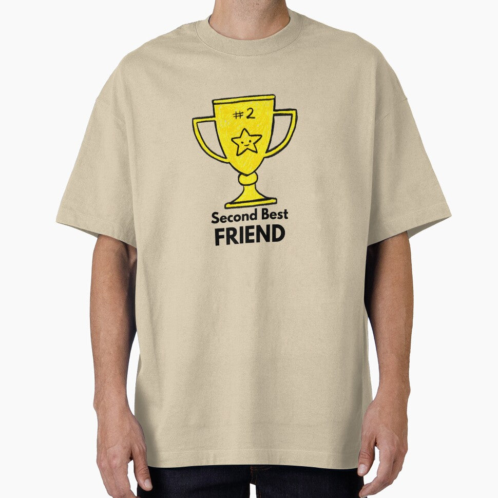 Second Best FRIEND by Sandeaux Designs T-Shirts, Hoodie, Sweatshirt | BlankRebels.com (Image 1)