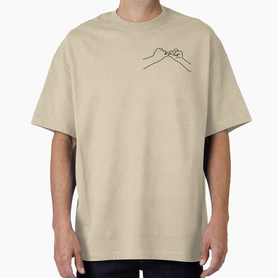 Pact, pinkies - Minimalist Black Art of Modern Aesthetics by V-ForAll T-Shirts, Hoodie, Sweatshirt (Image 1)