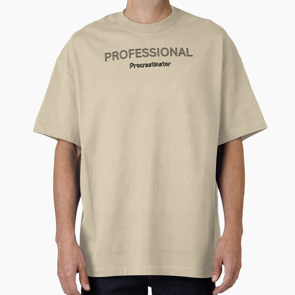Professional Procrastinator Funny Quote Design by thecrackedmoon T-Shirts, Hoodie, Sweatshirt | BlankRebels.com (Image 1)
