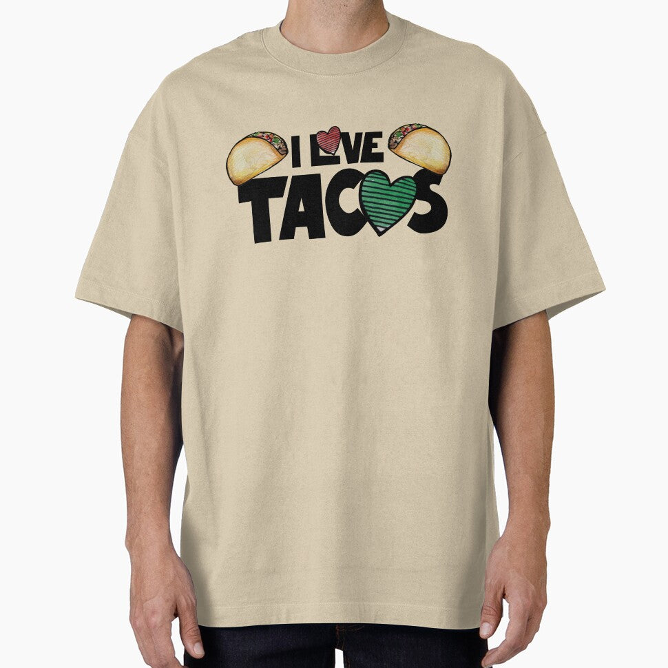 I Love Tacos by Boog Monst T-Shirts, Hoodie, Sweatshirt | BlankRebels.com (Image 1)