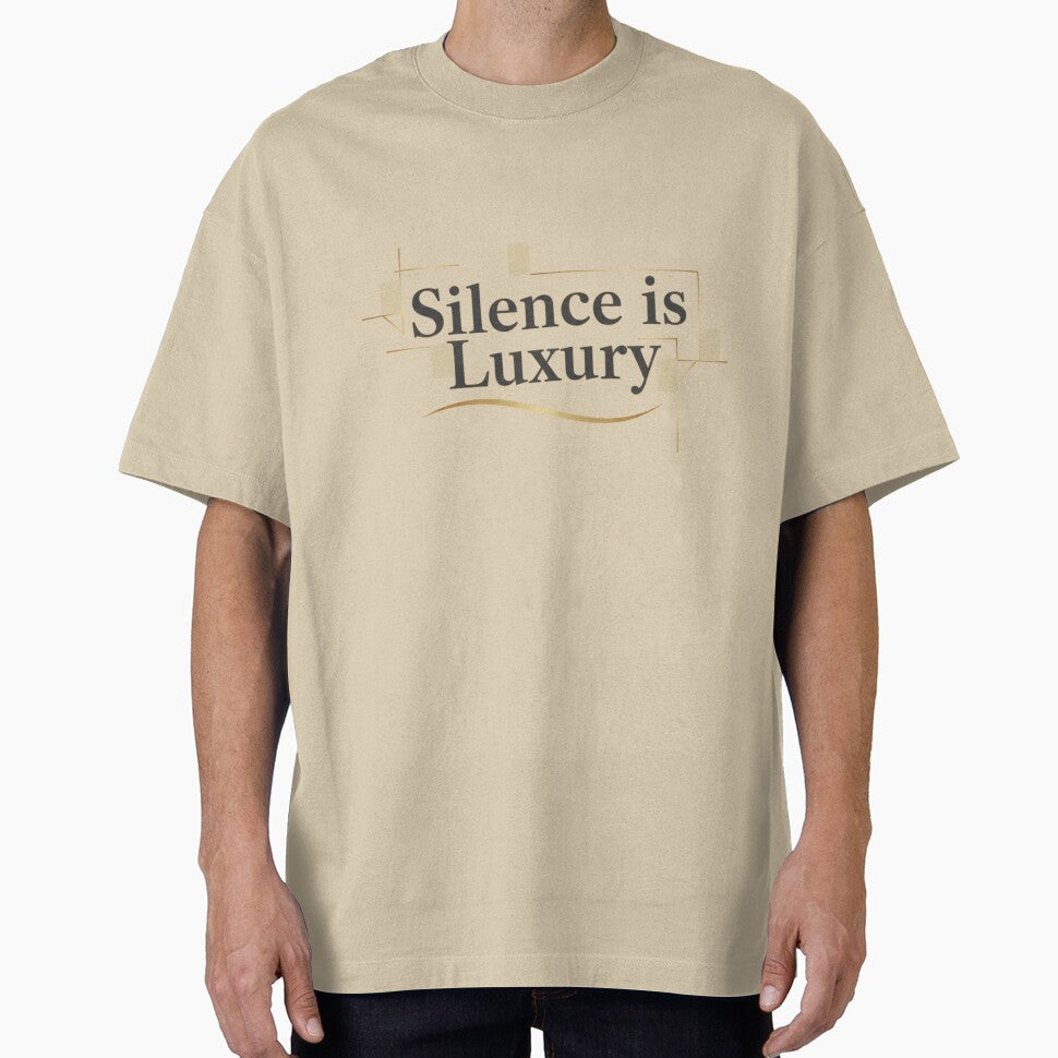 Silence Is Luxury by MedIA-store T-Shirts, Hoodie, Sweatshirt | BlankRebels.com (Image 1)