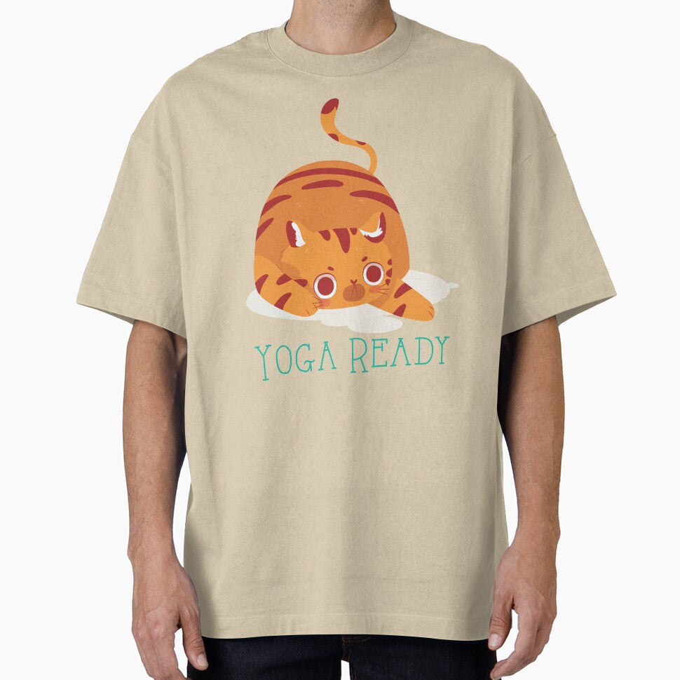 Yoga Ready Cute Cat T-Shirt | Top | Tank Top | Hoodie by MonkeyPaper Sweatshirt | BlankRebels.com (Image 1)