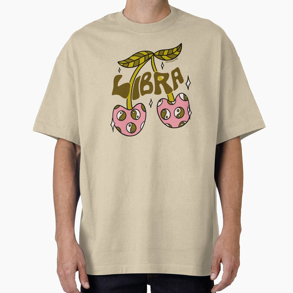 Libra Cherries by doodlebymeg T-Shirts, Hoodie, Sweatshirt | BlankRebels.com (Image 1)