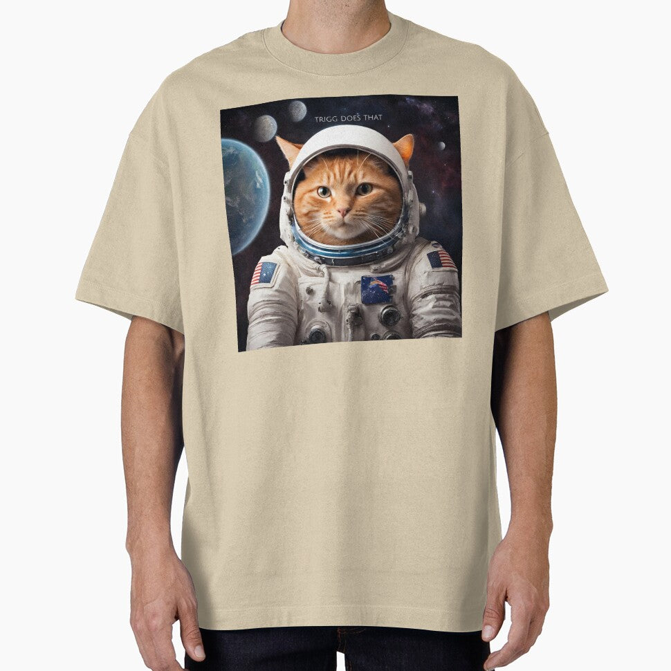 TRIGG DOES THAT - Astronaut Ginger Cat by TriggDoesThat