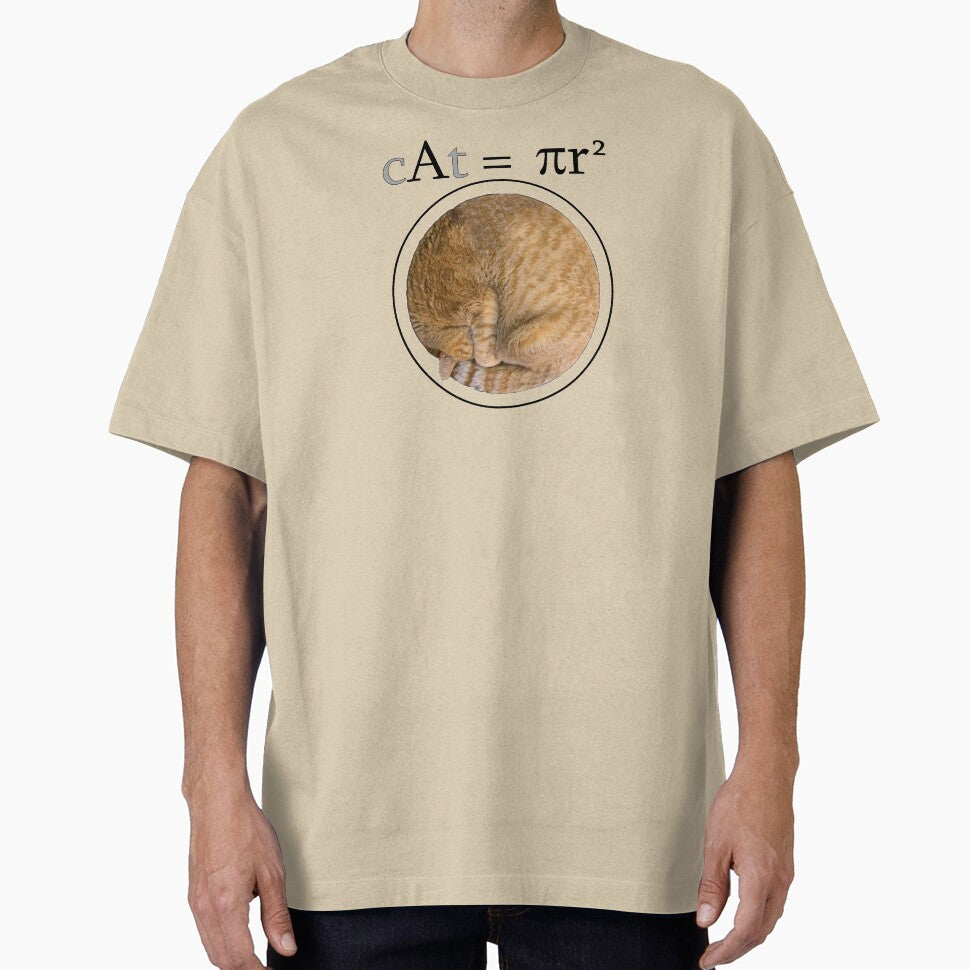 cAt = πr^2 by RawSunArt T-Shirts, Hoodie, Sweatshirt | BlankRebels.com (Image 1)