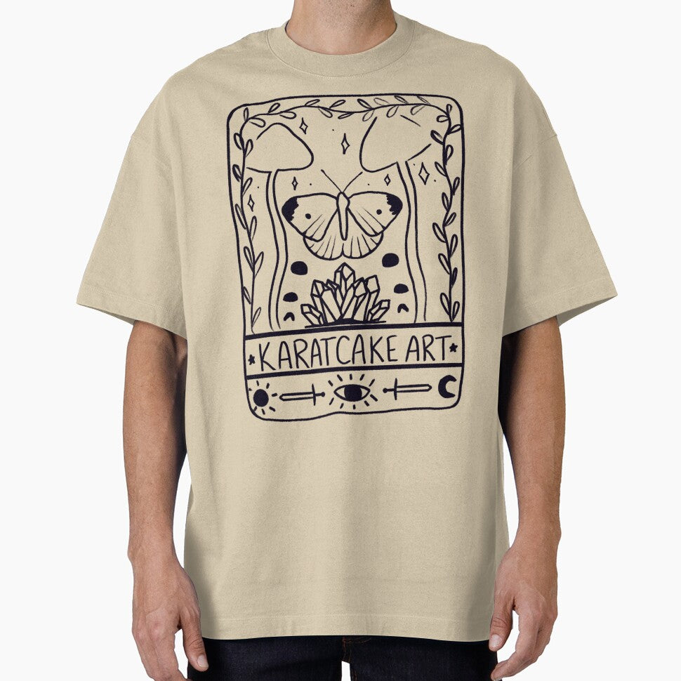 Karatcake Art Logo Block Print Style by Kara Cooper T-Shirts, Hoodie, Sweatshirt | BlankRebels.com (Image 1)