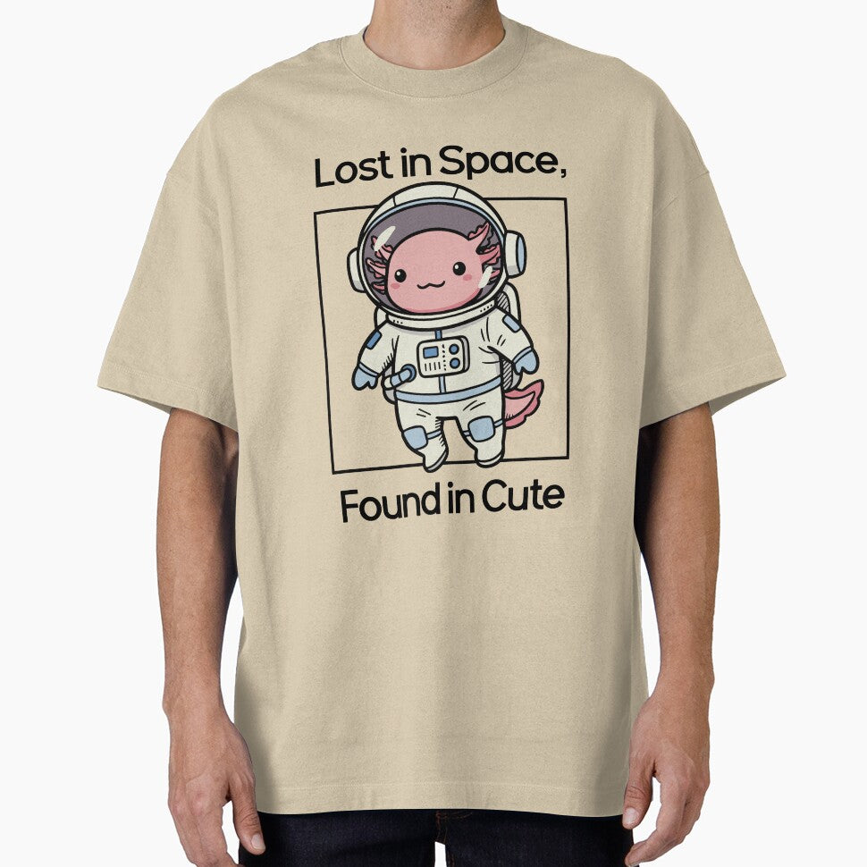 Cute Axolotl Astronaut T Shirt Funny Kawaii Space Design by libertadesigns Hoodie, Sweatshirt | BlankRebels.com (Image 1)