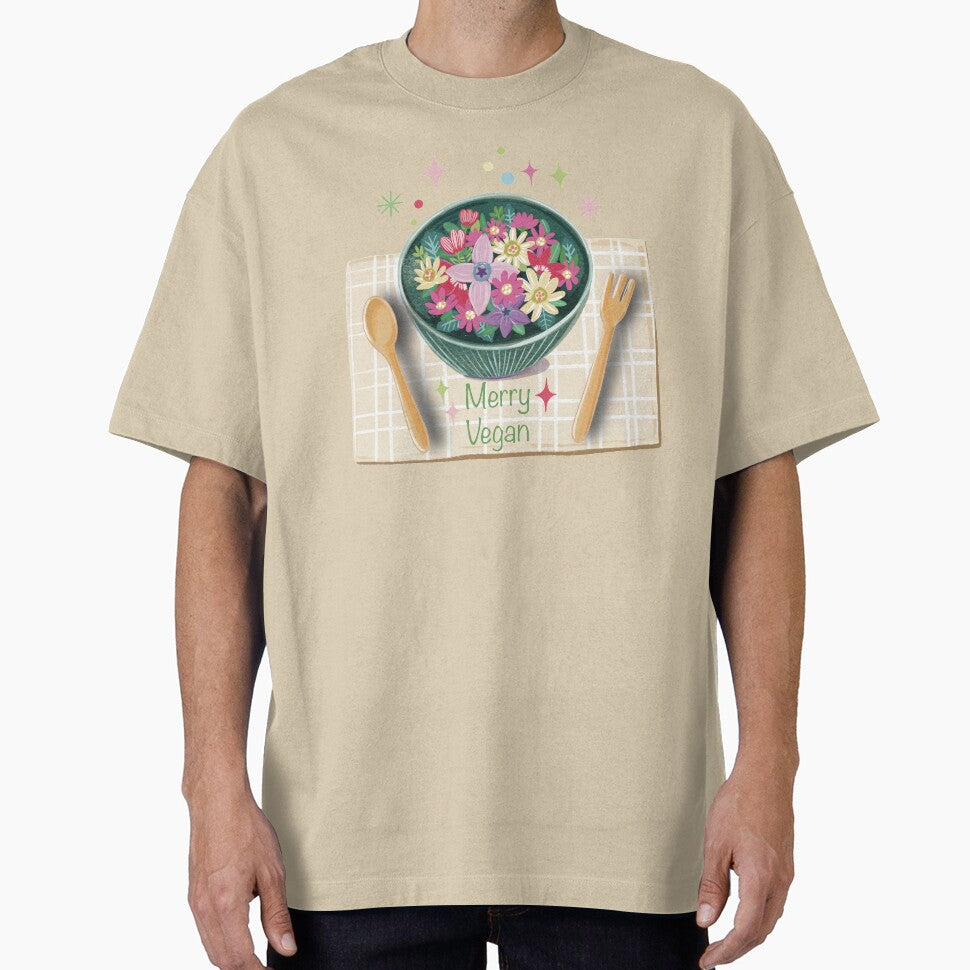 Merry Joy Vegan Xmas by Yunipop T-Shirts, Hoodie, Sweatshirt | BlankRebels.com (Image 1)