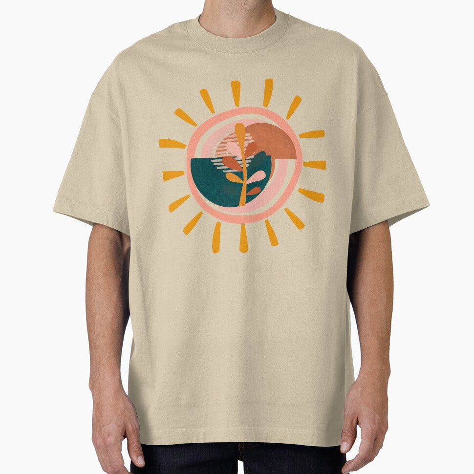Boho Sun Boho Aesthetic by MarcelooArt T-Shirts, Hoodie, Sweatshirt | BlankRebels.com (Image 1)