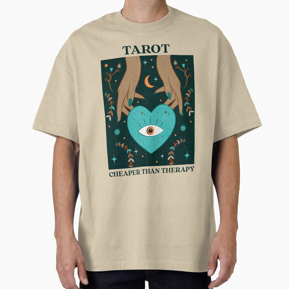 Tarot: Cheaper than Therapy by Great New Tees Hoodie, Sweatshirt | BlankRebels.com (Image 1)