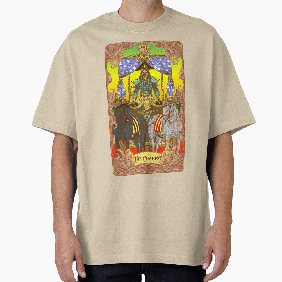 The Chariot Tarot Illustration by WOLForDEER T-Shirts, Hoodie, Sweatshirt | BlankRebels.com (Image 1)