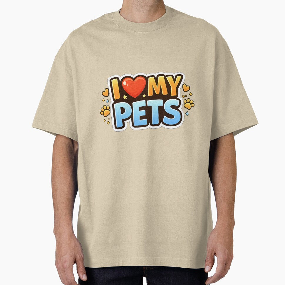 I Love My Pets Cute Pet Lover T-Shirts, Hoodie, Sweatshirt