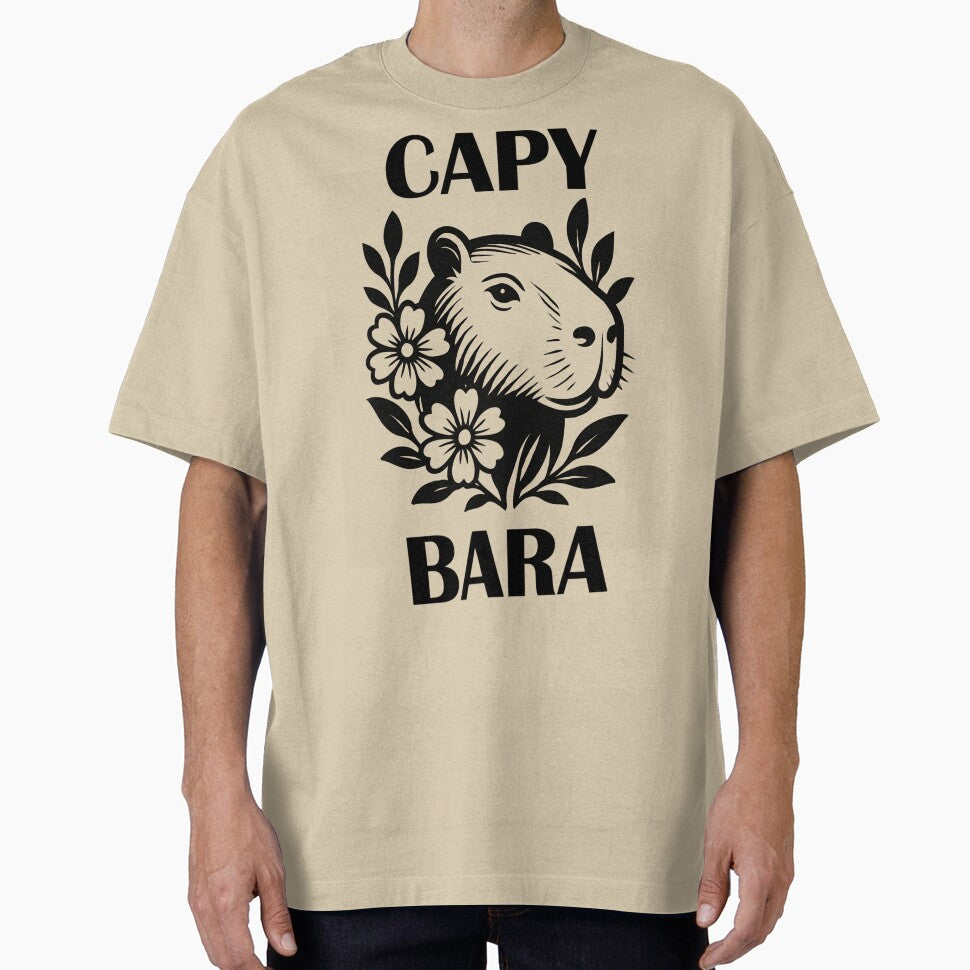 Capybara aesthetic by Ishi Design T-Shirts, Hoodie, Sweatshirt | BlankRebels.com (Image 1)