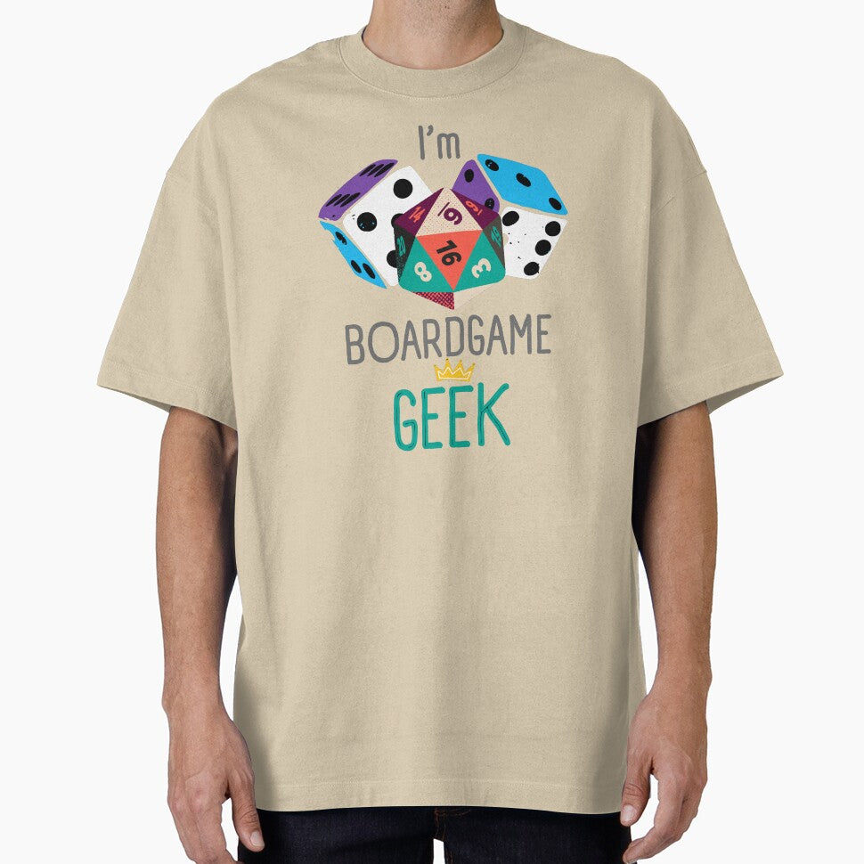 I'm boardgame geek by InverseArt T-Shirts, Hoodie, Sweatshirt | BlankRebels.com (Image 1)