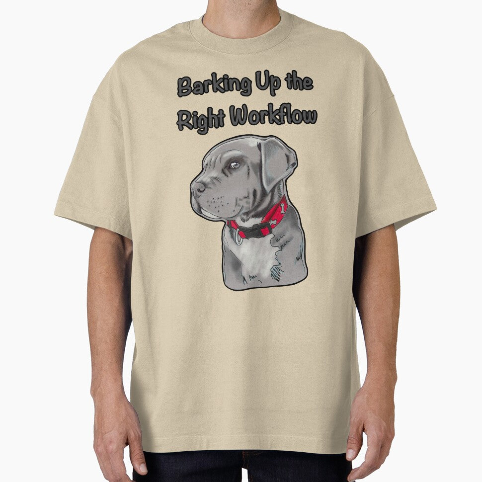Barking Workflow by CiniDee Designs T-Shirts, Hoodie, Sweatshirt | BlankRebels.com (Image 1)