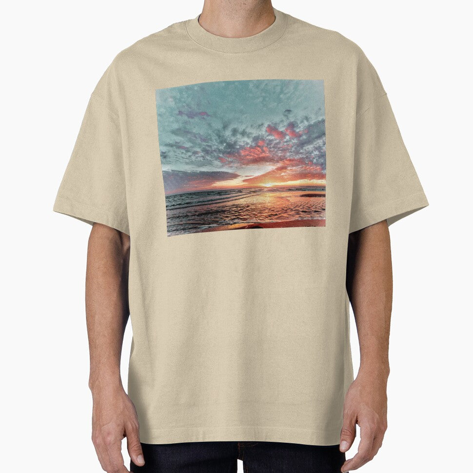 Sunset on the Beach by SYNTASTIC T-Shirts, Hoodie, Sweatshirt | BlankRebels.com (Image 1)