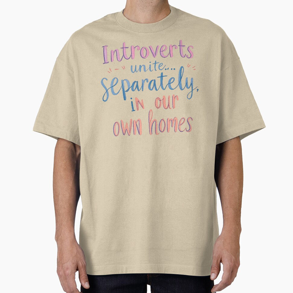 Together Apart - Funny Introverts Unite Homebody Sarcasm by SholoStudio T-Shirts, Hoodie, Sweatshirt (Image 1)