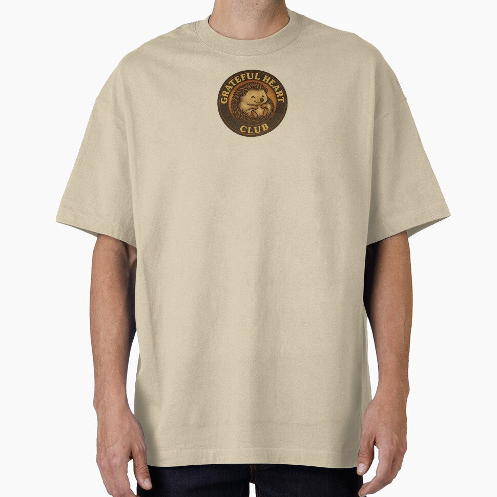 Grateful Heart Hedgehog Club by ChirpInc T-Shirts, Hoodie, Sweatshirt | BlankRebels.com (Image 1)