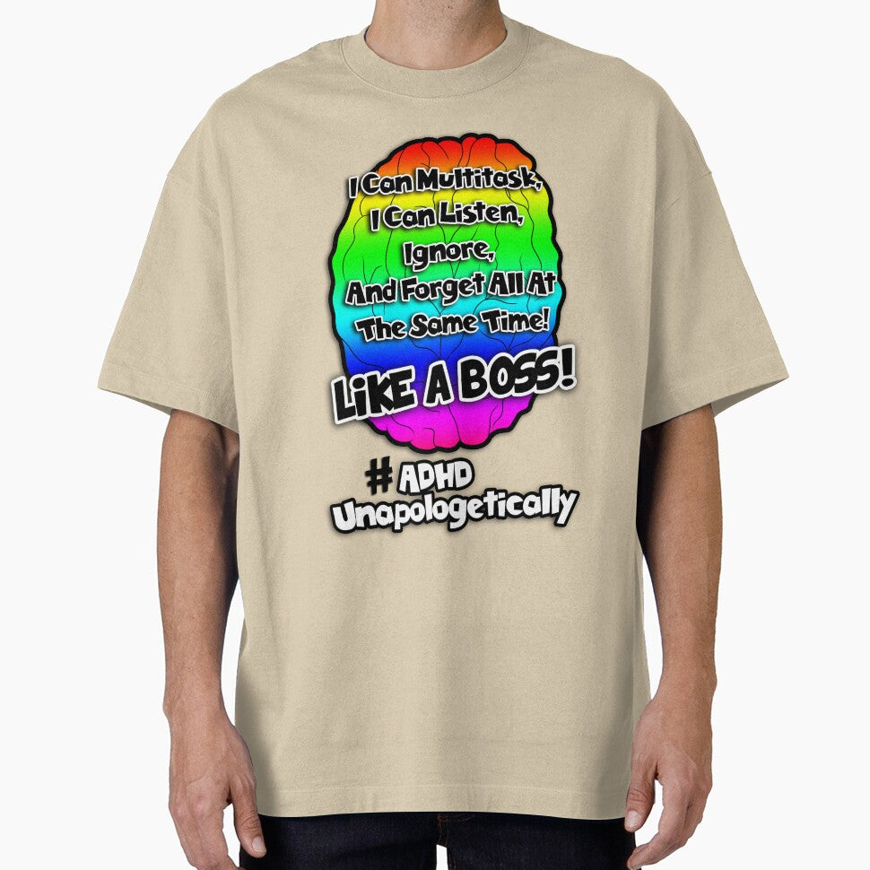 ADHD Unapologetically by GoldenMane T-Shirts, Hoodie, Sweatshirt | BlankRebels.com (Image 1)