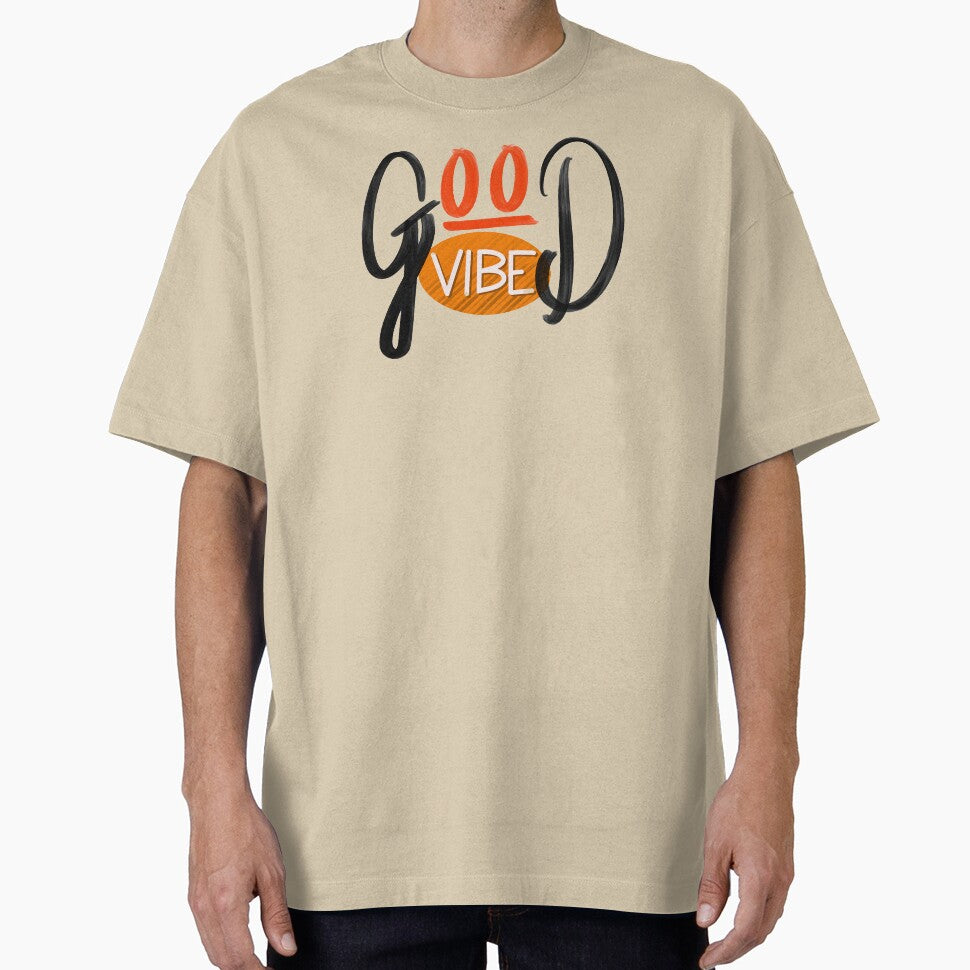 Good Vibe Custom typography hand lettering by designsoln1 T-Shirts, Hoodie, Sweatshirt | BlankRebels.com (Image 1)