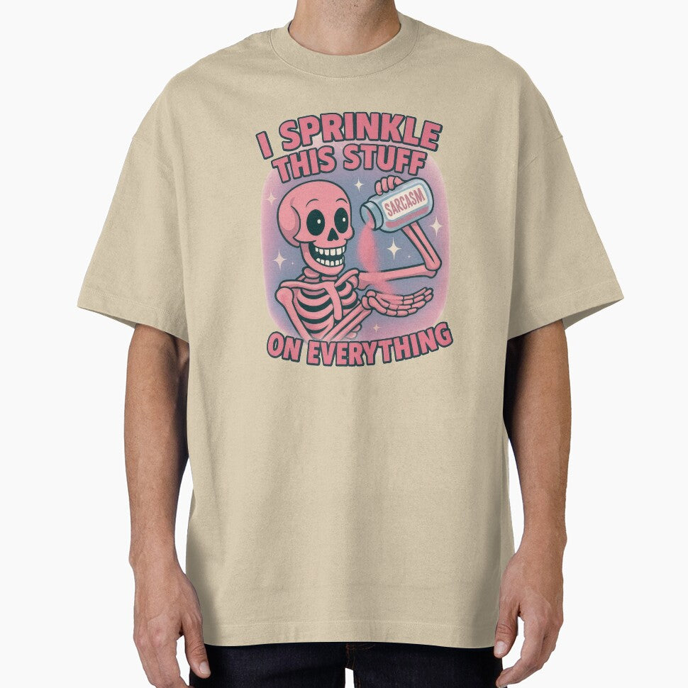 Sprinkle Of Sarcasm T-Shirt by EverydaySymbol