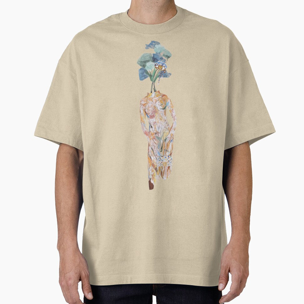 Portrait of a lady feat. Schiaparelli & florals by MonsoonartsbyM T-Shirts, Hoodie, Sweatshirt | BlankRebels.com (Image 1)