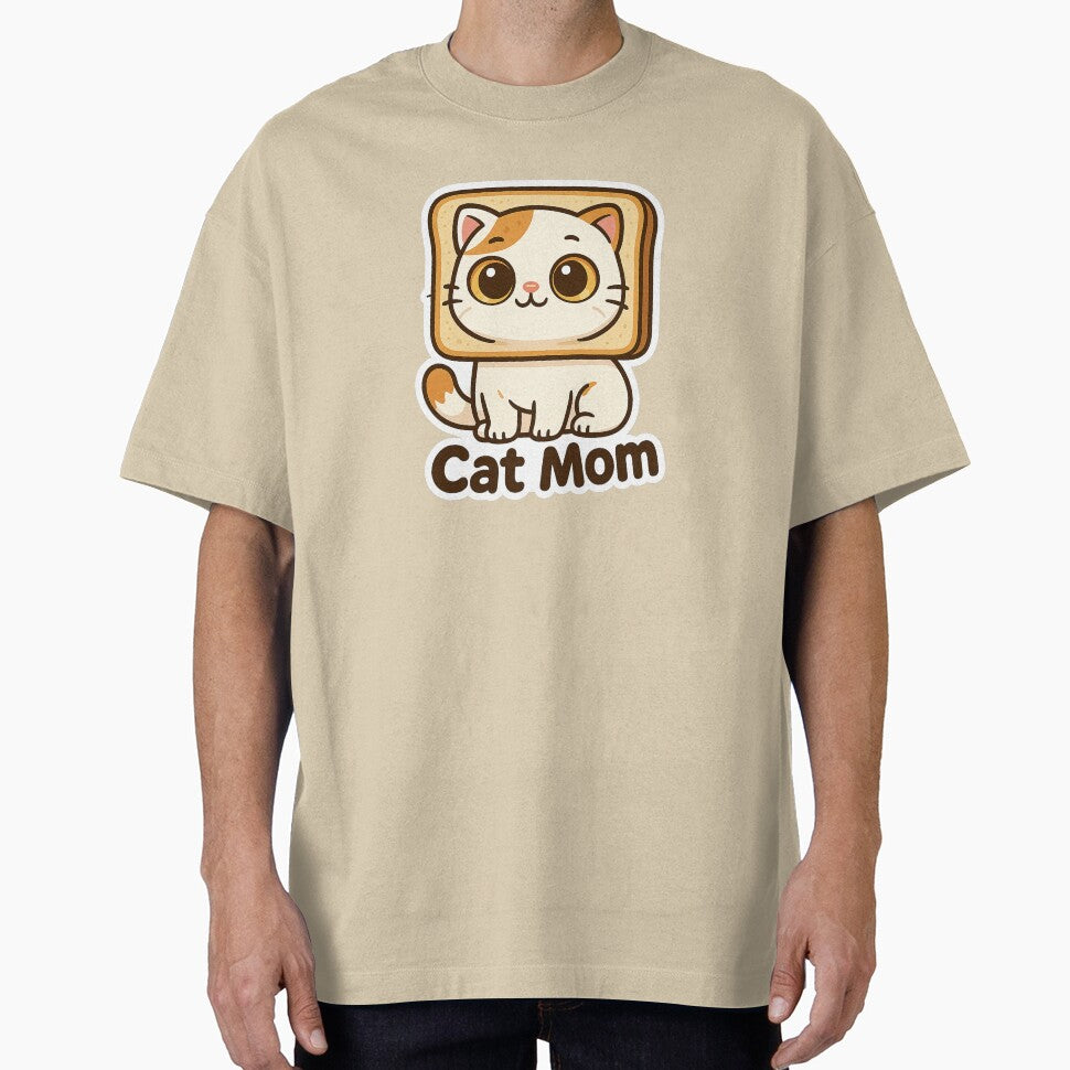 Kawaii Cat Toast: Cat Mom by Cat-loveparttime T-Shirts, Hoodie, Sweatshirt | BlankRebels.com (Image 1)