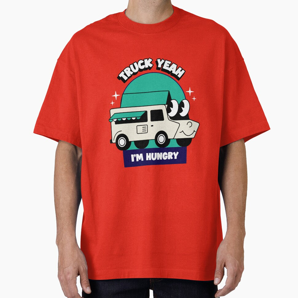 Truck Yeah, I'm Hungry by Future Past Co. T-Shirts, Hoodie, Sweatshirt | BlankRebels.com (Image 1)