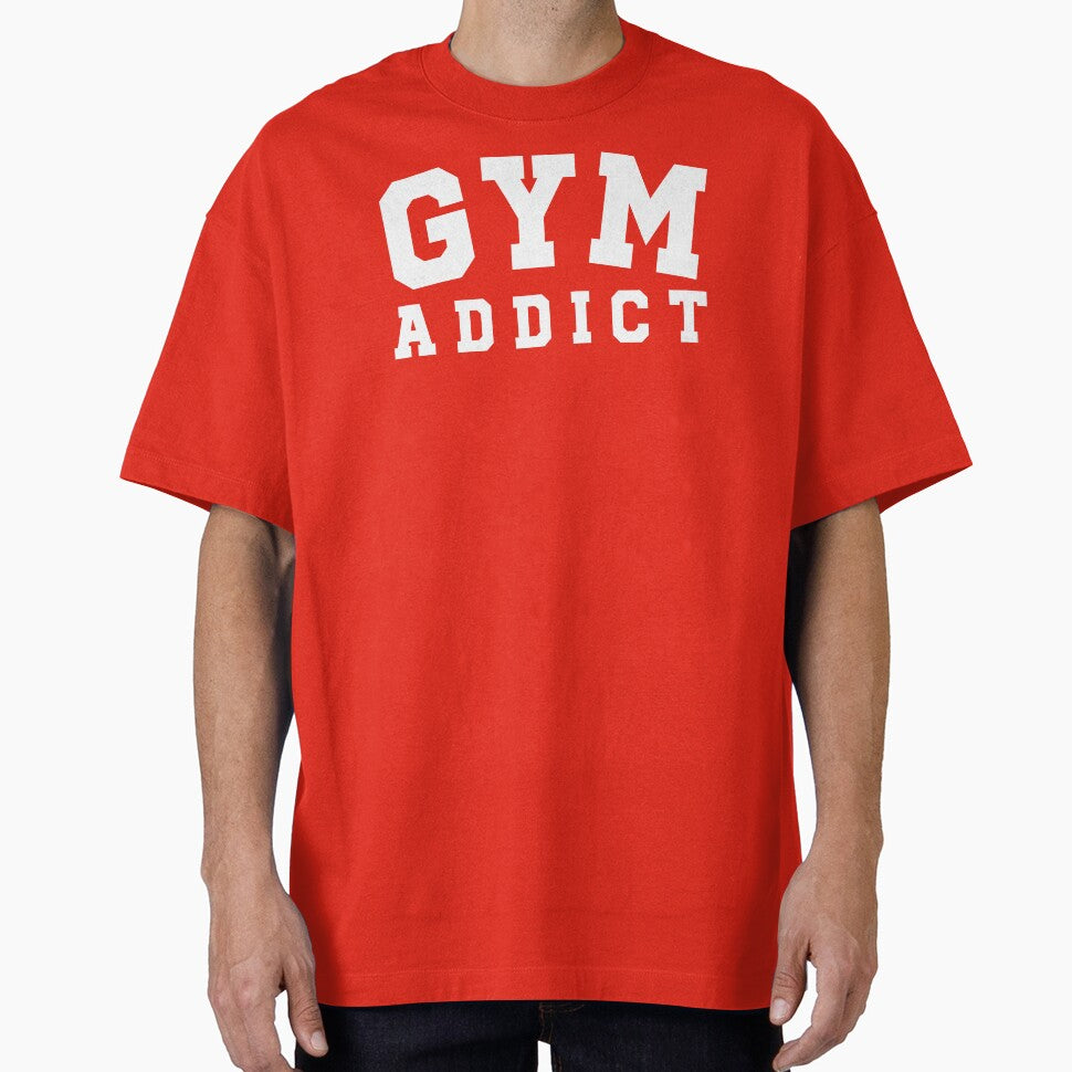 GYM ADDICT by tcheff T-Shirts, Hoodie, Sweatshirt | BlankRebels.com (Image 1)