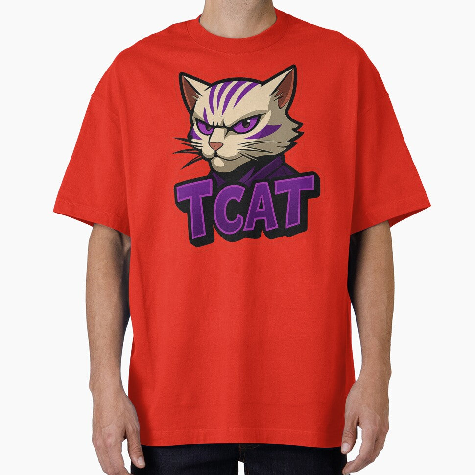 Tcat crypto meme mascot by Geep-OG-Design