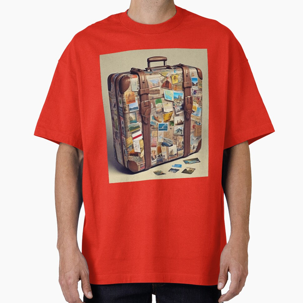 "Travel Sticker Suitcase" by Artisticanvas