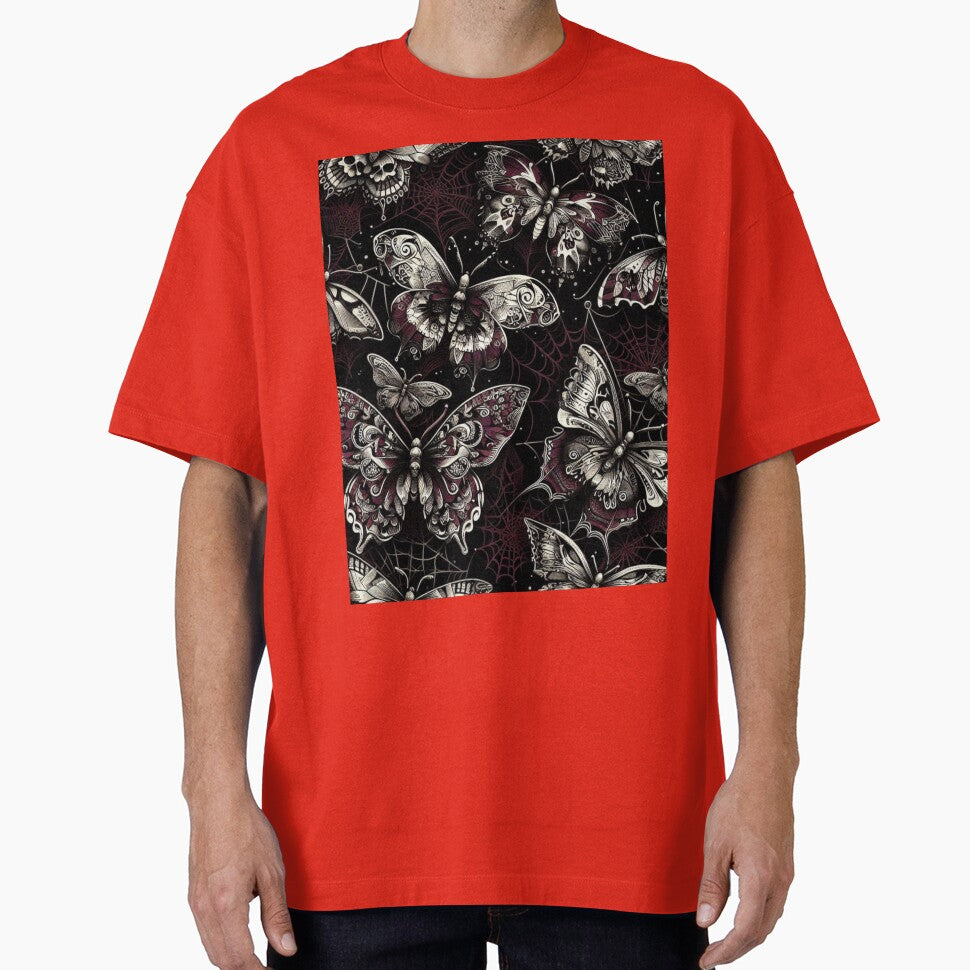 Gothic Spring Butterfly Pattern by LyssasMindArt T-Shirts, Hoodie, Sweatshirt | BlankRebels.com (Image 1)