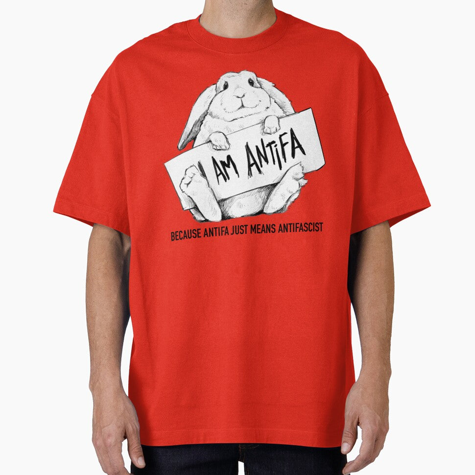 Anti Fascist Bunny T-Shirts, Hoodie, Sweatshirt