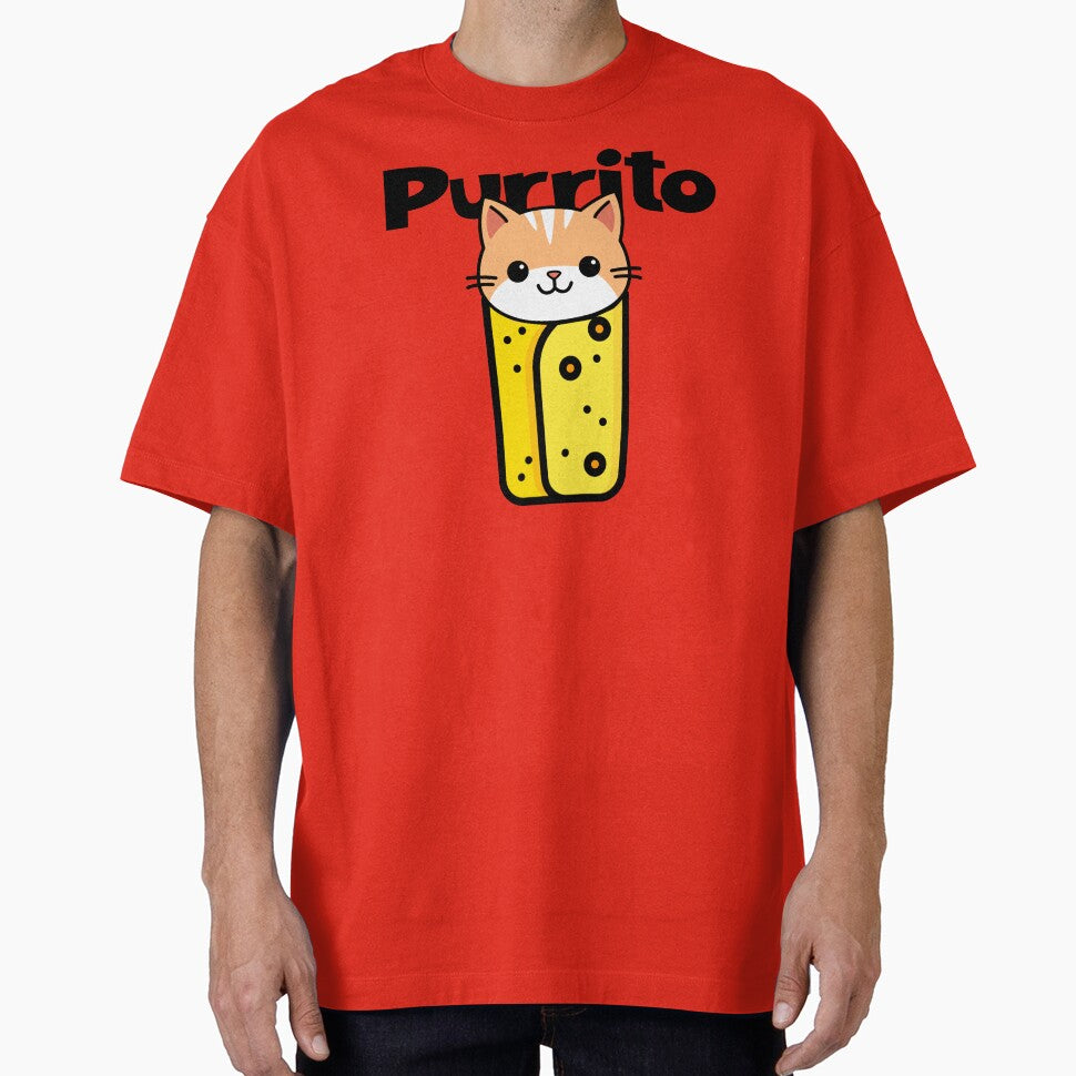 Purrito Funny Cat by Sachie's Studio