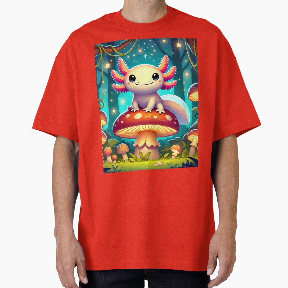 Axolotl Art #158 | Axolotl Lovers by ksgraphics222 T-Shirts, Hoodie, Sweatshirt | BlankRebels.com (Image 1)