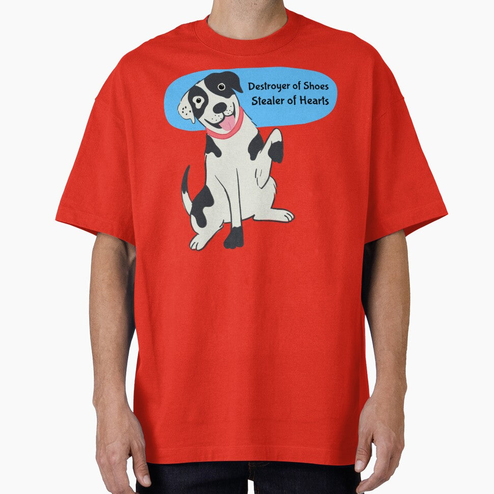 Destroyer of Shoes Funny Dog by Sachie's Studio T-Shirts, Hoodie, Sweatshirt | BlankRebels.com (Image 1)
