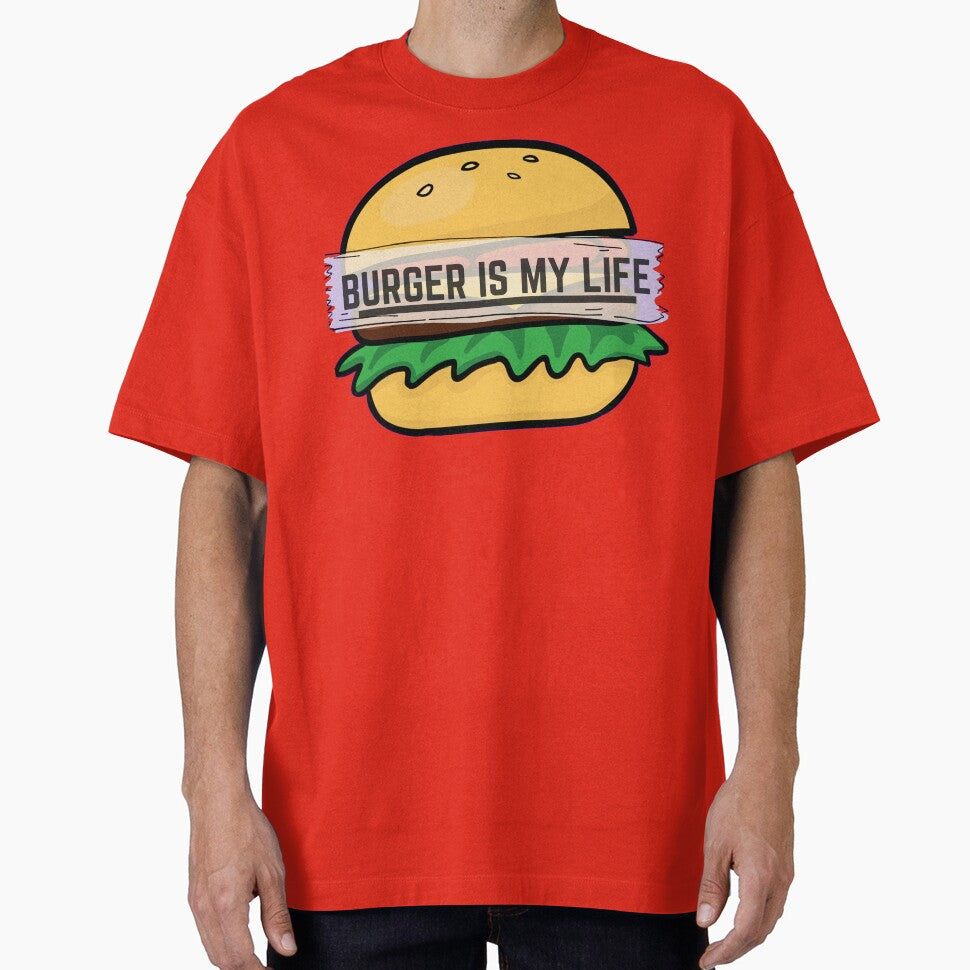 Burger Is My Life, My Love & My Everything by Magical  Designs T-Shirts, Hoodie, Sweatshirt | BlankRebels.com (Image 1)