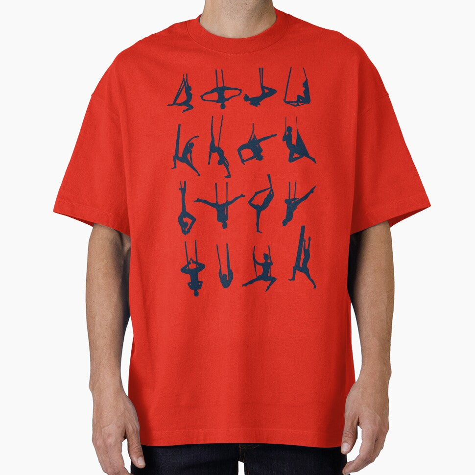 Aerial Yoga Poses by trendingatees T-Shirts, Hoodie, Sweatshirt | BlankRebels.com (Image 1)