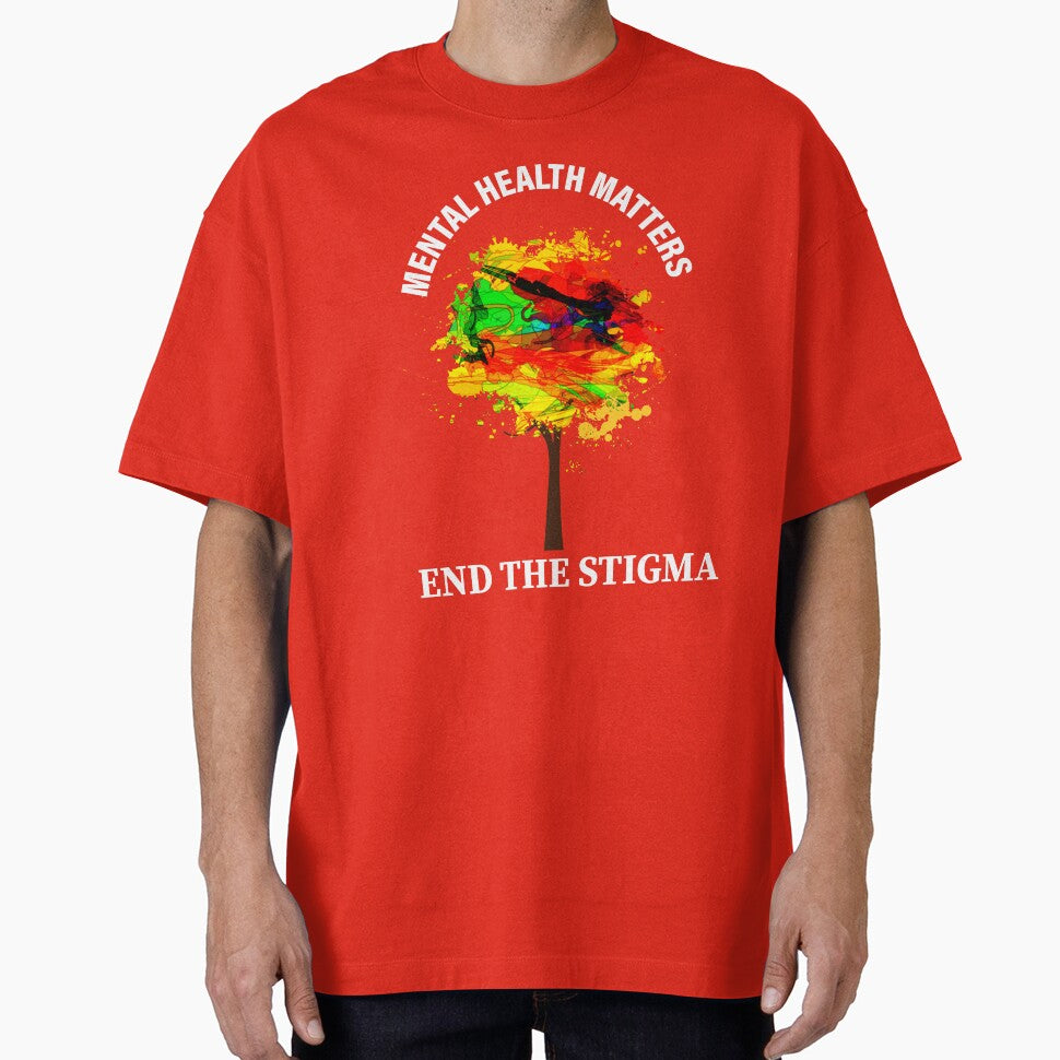 Mental Health Matters End The Stigma by danyc88 T-Shirts, Hoodie, Sweatshirt | BlankRebels.com (Image 1)