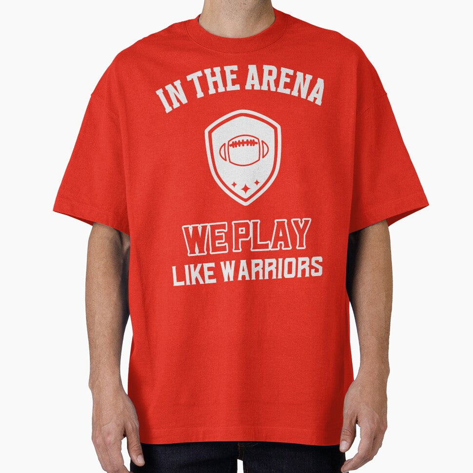 In the Arena, We Play Like Warriors by SuperstyleTees T-Shirts, Hoodie, Sweatshirt | BlankRebels.com (Image 1)