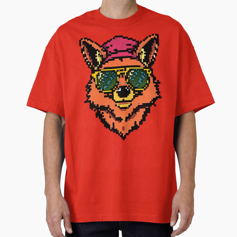 Pixel Coyote T-Shirts, Hoodie, Sweatshirt
