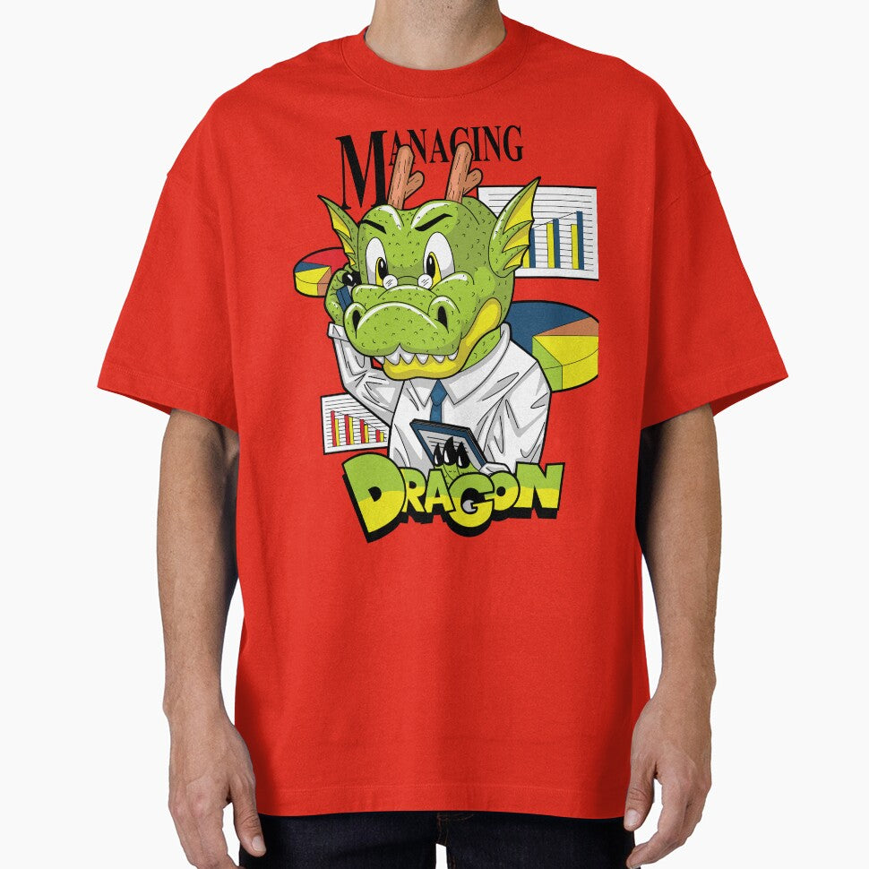 Managing Dragon Manga Style Color by SUPERHERON T-Shirts, Hoodie, Sweatshirt | BlankRebels.com (Image 1)