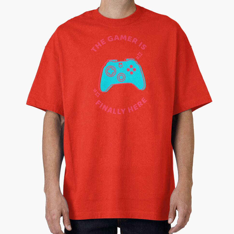 Gamer is finally here by TasseABdes T-Shirts, Hoodie, Sweatshirt | BlankRebels.com (Image 1)