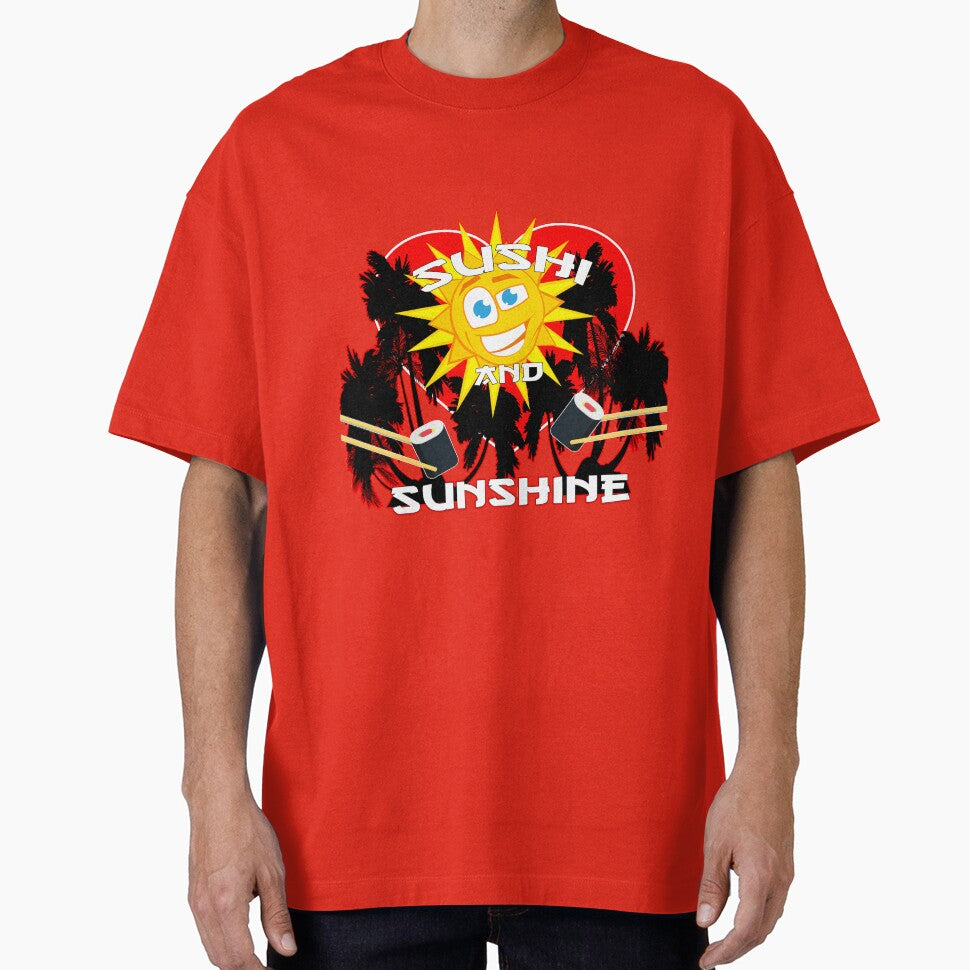 SUSHI AND SUNSHINE by A-T-H T-Shirts, Hoodie, Sweatshirt | BlankRebels.com (Image 1)