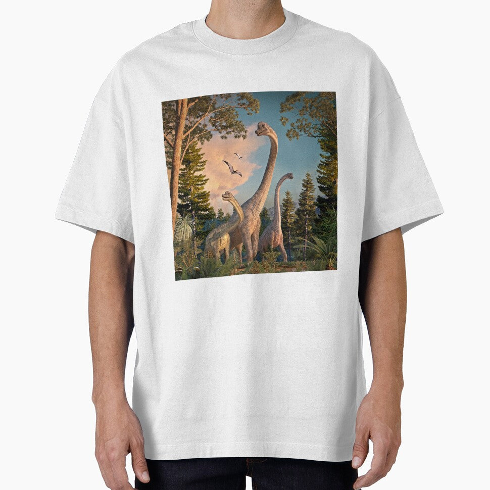 Brachiosaurus Walk by DavidPenfound T-Shirts, Hoodie, Sweatshirt | BlankRebels.com (Image 1)