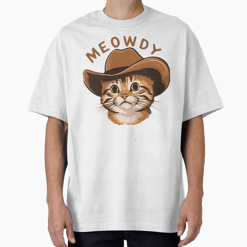 Meowdy by pixelated_echoes T-Shirts, Hoodie, Sweatshirt | BlankRebels.com (Image 1)