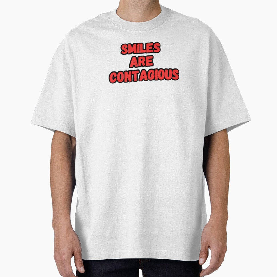 Smiles Are Contagious by CapriCreatives T-Shirts, Hoodie, Sweatshirt | BlankRebels.com (Image 1)